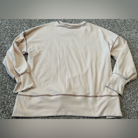 Rubzoof Women’s Lightweight Seam-Detail Pullover – Size Large - Picture 3 of 6